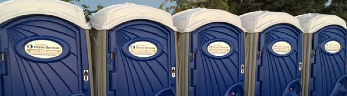 porta potties