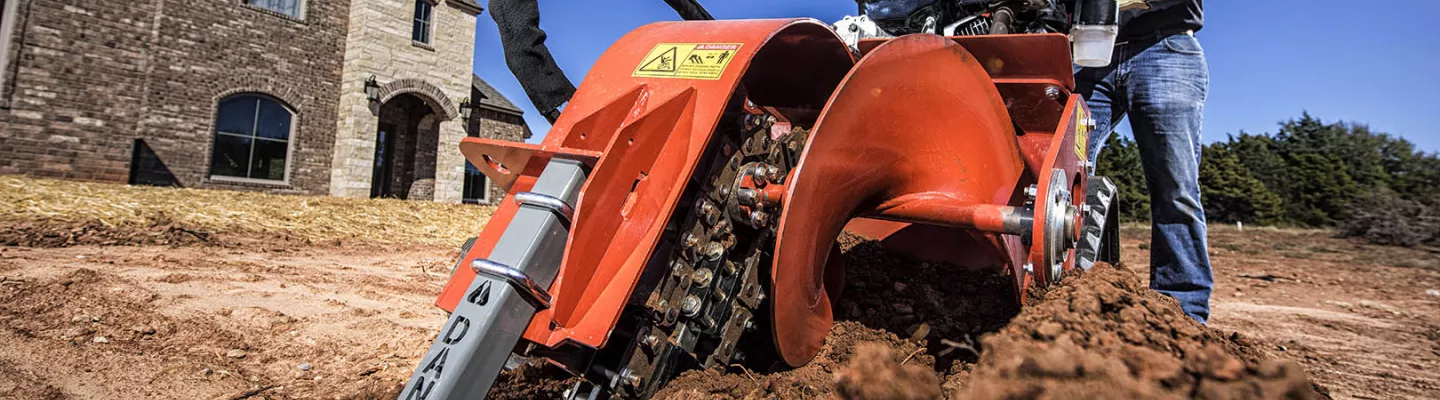 Ditch Witch Walk Behind Trencher