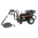 Black Pressure Washer On White Background Product Shot