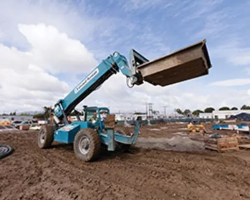 Rough Terrain Forklift Training