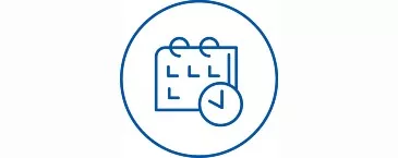 clock and calendar icon