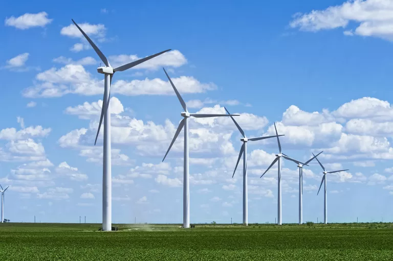 Wind mill farm