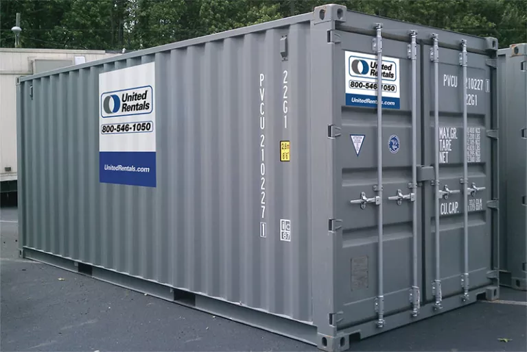 Gray Storage Container