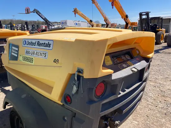 2017 Atlas Copco XAS185KD7 T4F Air Compressor