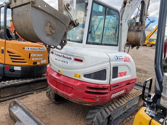 2019 Takeuchi TB240C Mini Excavator