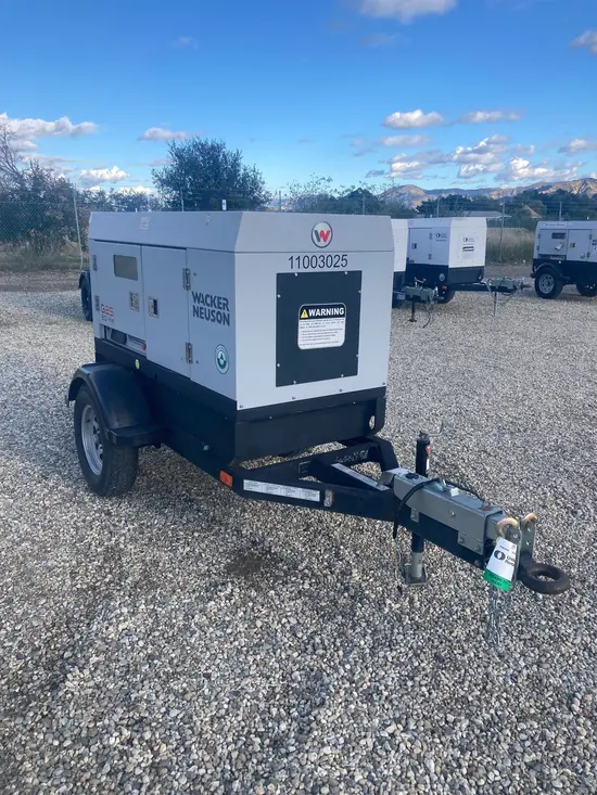 2019 Wacker Neuson G25 T4F Diesel Generator