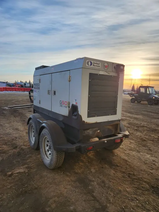 2020 Wacker Neuson G50 T4F Diesel Generator