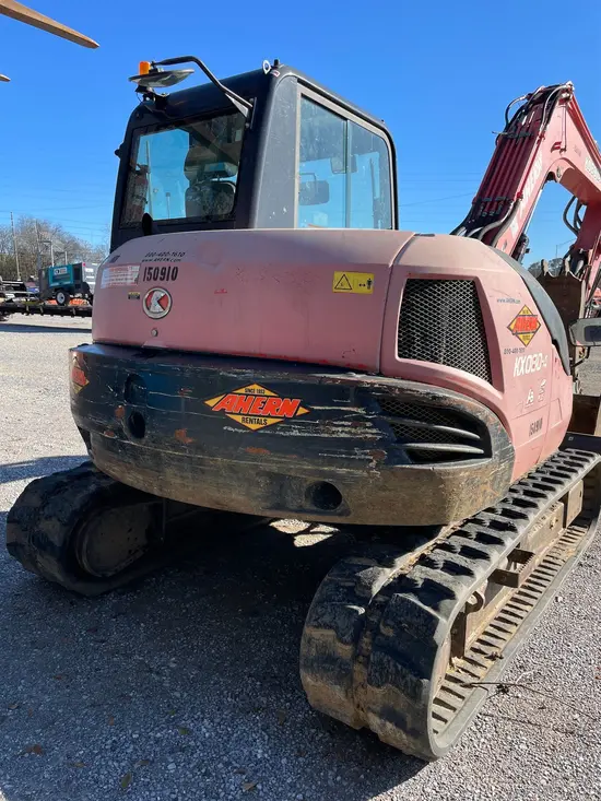 2015 Kubota KX080-4R3A Mini-Excavator