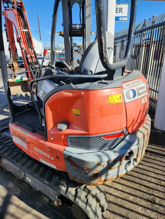 2018 Kubota KX033-4R1A Mini Excavator