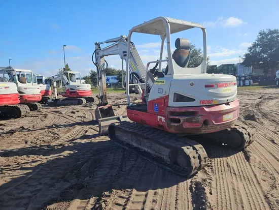 2018 Takeuchi TB260 Mini Excavator