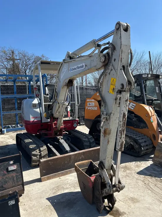 2019 Takeuchi TB235-2R Mini Excavator