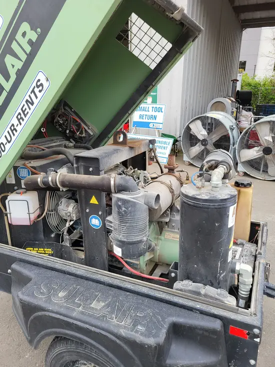 2018 Sullair 185DPQ-KU-T3 Air Compressor