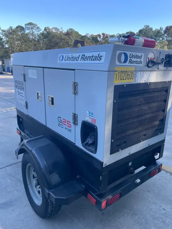 2019 Wacker Neuson G25 T4F Diesel Generator