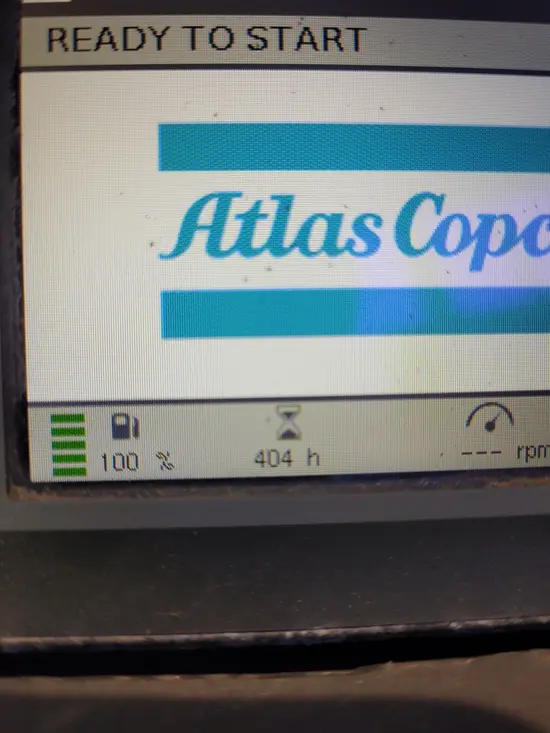 2017 Atlas Copco XAS185KD7 T4F Air Compressor