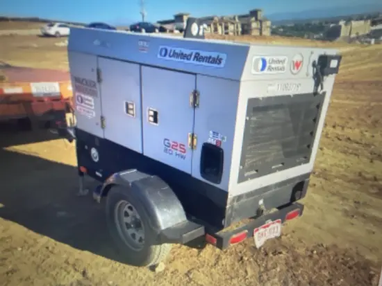 2020 Wacker Neuson G25 T4F Diesel Generator