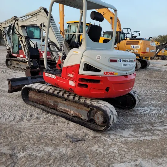 2018 Takeuchi TB260 Mini Excavator