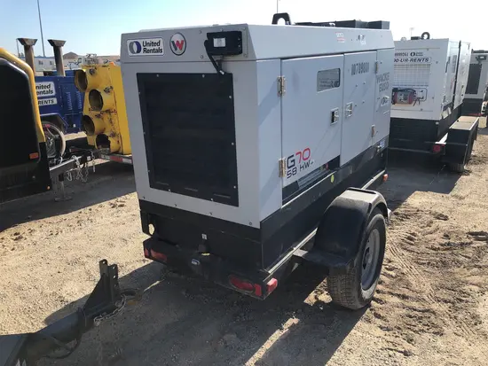 2018 Wacker Neuson G70 T3 Diesel Generator