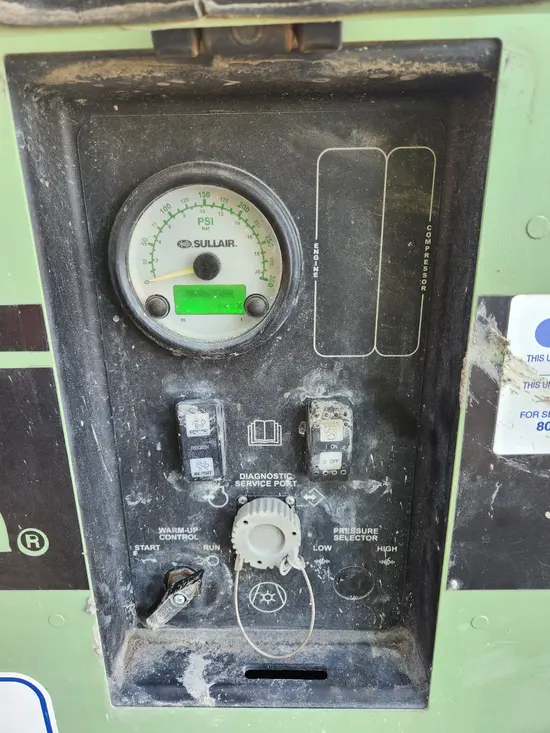 2018 Sullair 185DPQ-KU-T3 Air Compressor