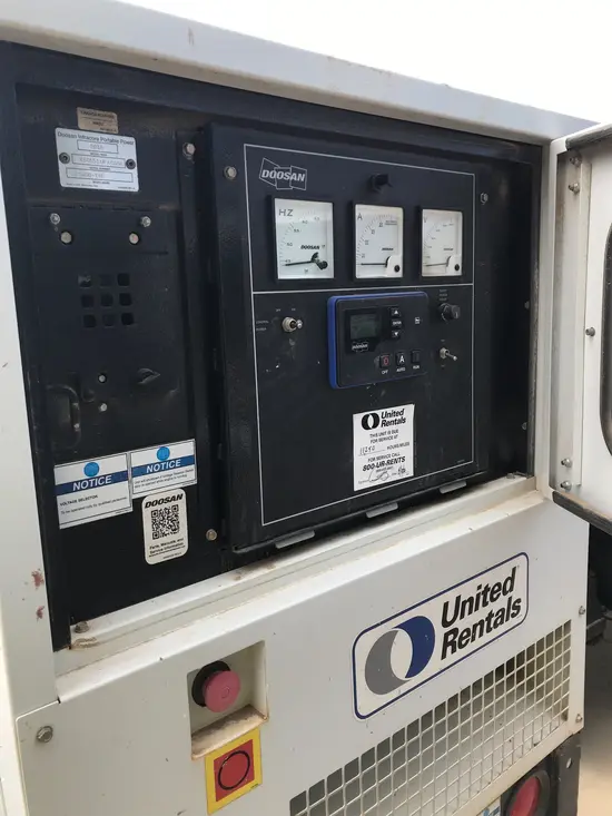 2018 Doosan G25WDO-T4F Diesel Generator