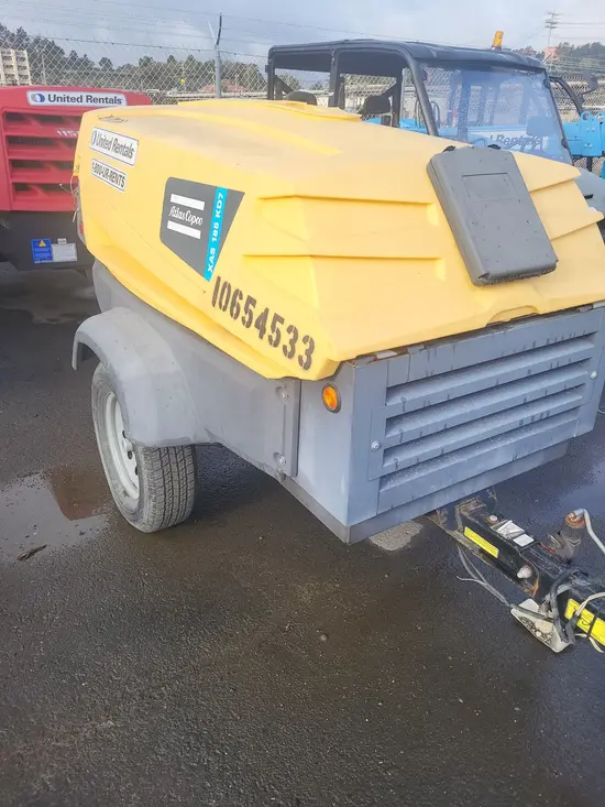 2017 Atlas Copco XAS185KD7 T4F Air Compressor