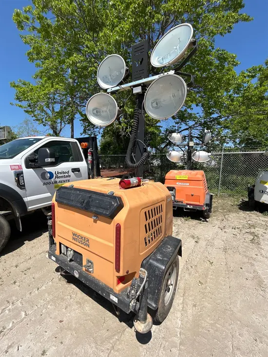 2019 Wacker Neuson LTV6K Towable Light Tower