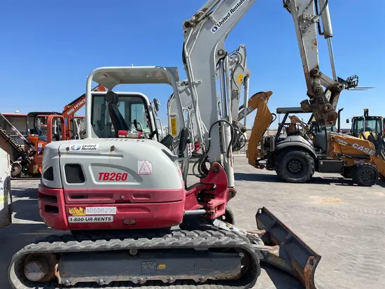 2017 Takeuchi TB260 Mini Excavator