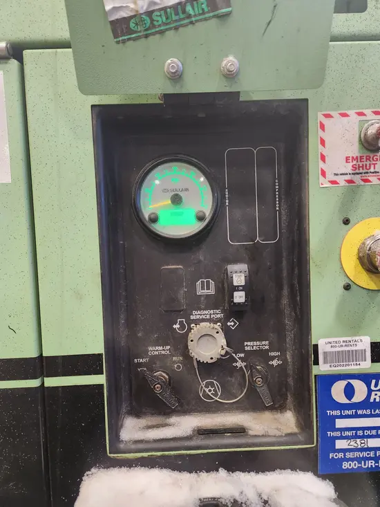2021 Sullair 375DHDPQ Air Compressor