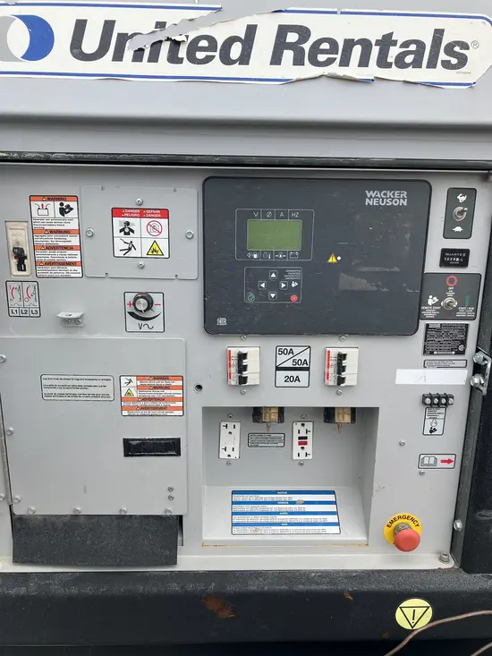 2018 Wacker Neuson G25 T4F Diesel Generator