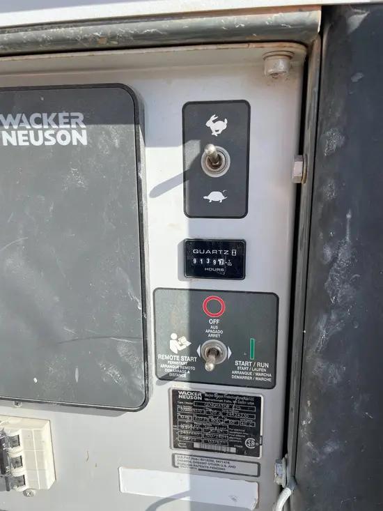 2018 Wacker Neuson G25 T4F Diesel Generator