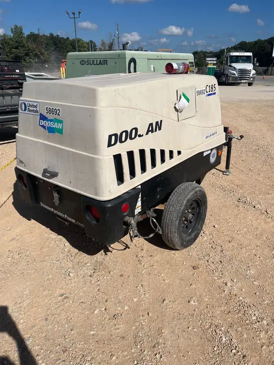 2018 Doosan C185WDZ-T4F Air Compressor