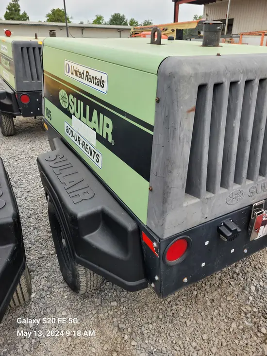 2018 Sullair 185DPQ-KU-T3 Air Compressor