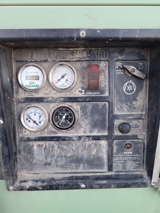 2018 Sullair 185DPQ-KU-T3 Air Compressor