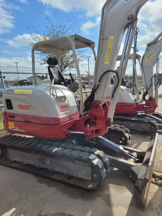 2017 Takeuchi TB260 Mini Excavator
