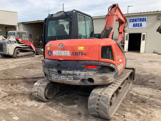 2018 Kubota KX080-4SR3 Mini Excavator