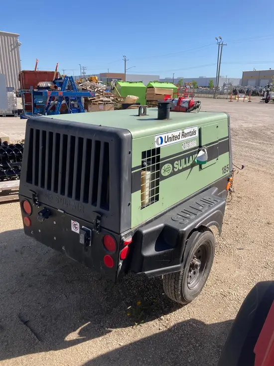 2018 Sullair 185DPQ-KU-T3 Air Compressor