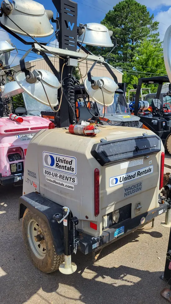 2018 Wacker Neuson LTV6K Towable Light Tower