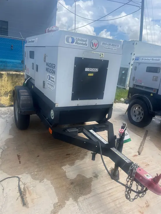 2020 Wacker Neuson G25 T4F Diesel Generator