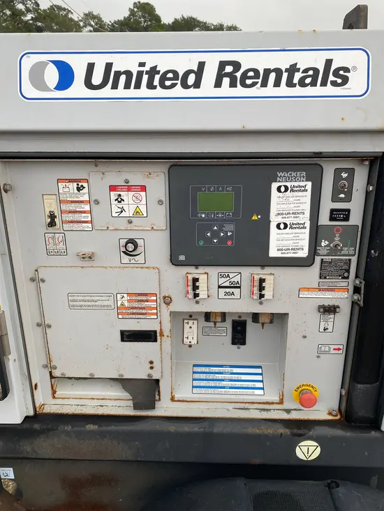 2018 Wacker Neuson G25 T4F Diesel Generator
