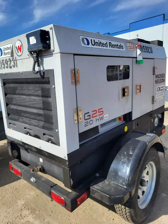 2021 Wacker Neuson G25 T4F Diesel Generator