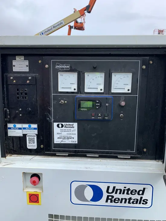 2018 Doosan G25WDO-T4F Diesel Generator