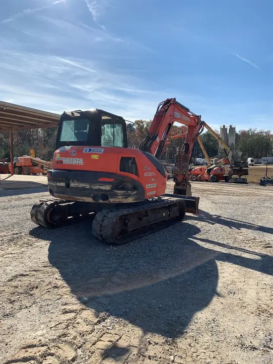 2019 Kubota KX080-4SR3A Mini Excavator