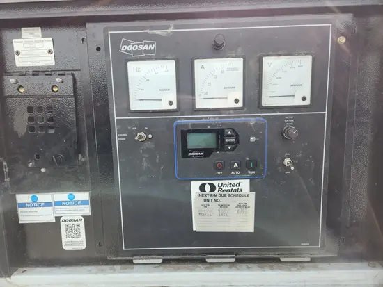 2018 Doosan G25WDO-T4F Diesel Generator
