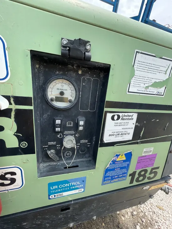 2017 Sullair 185DPQ-KU-T3 Air Compressor