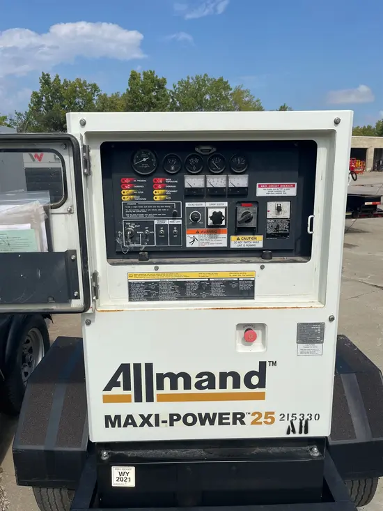 2018 Allmand MP25 Diesel Generator