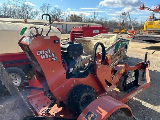 2018 Ditch Witch C14 Walk-Behind Trencher