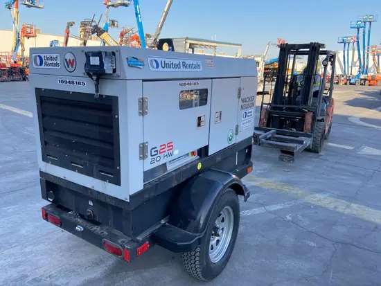 2019 Wacker Neuson G25 T4F Diesel Generator