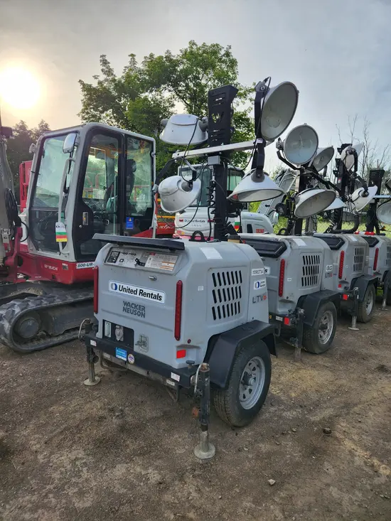 2019 Wacker Neuson LTV6L Towable Light Tower