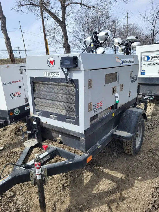 2020 Wacker Neuson G25 T4F Diesel Generator