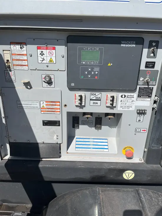 2017 Wacker Neuson G25 T4F Diesel Generator