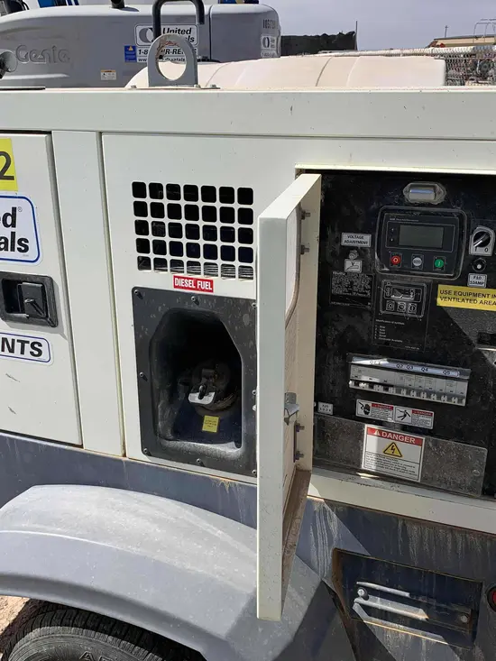 2017 Atlas Copco QAS 45 T4F Diesel Generator